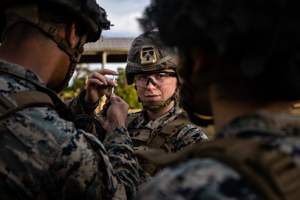 12th LLB Marines Execute a Demolition Range