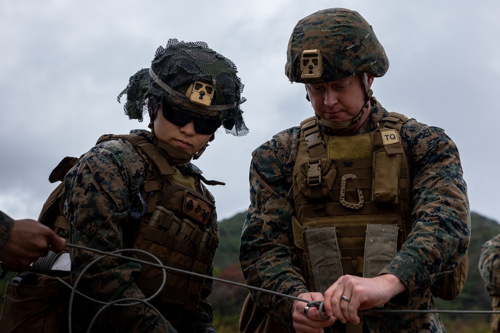 12th LLB Marines Execute a Demolition Range