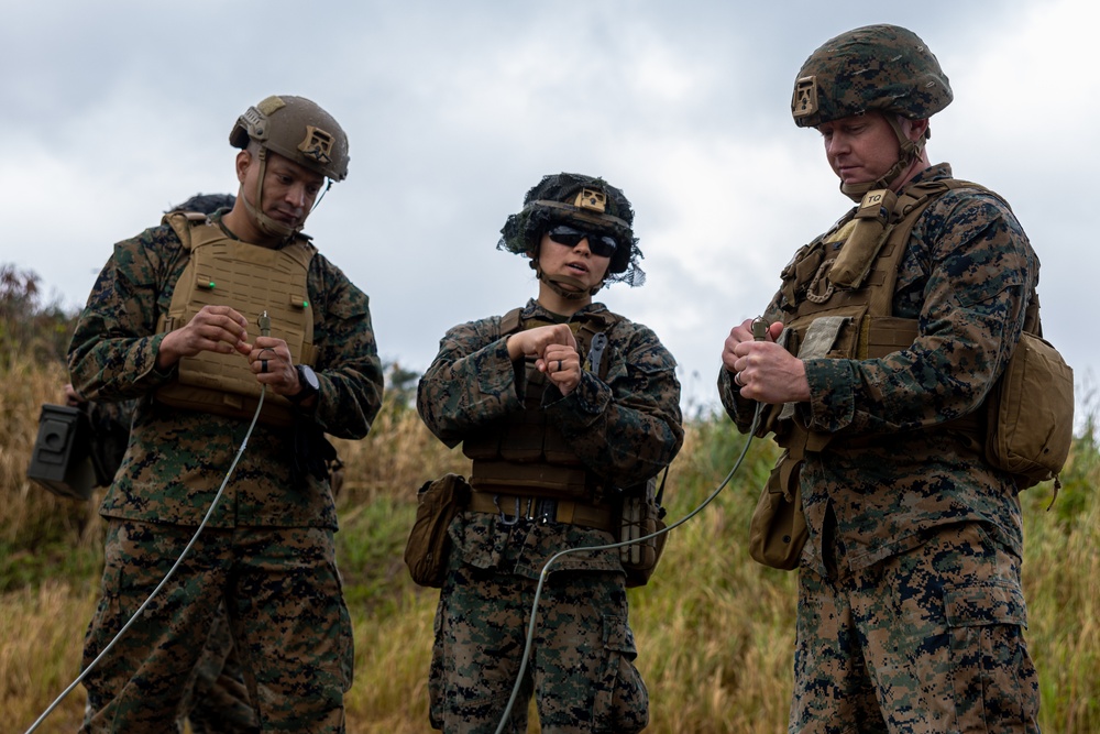12th LLB Marines Execute a Demolition Range