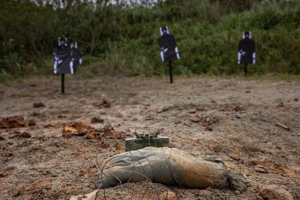 12th LLB Marines Execute a Demolition Range