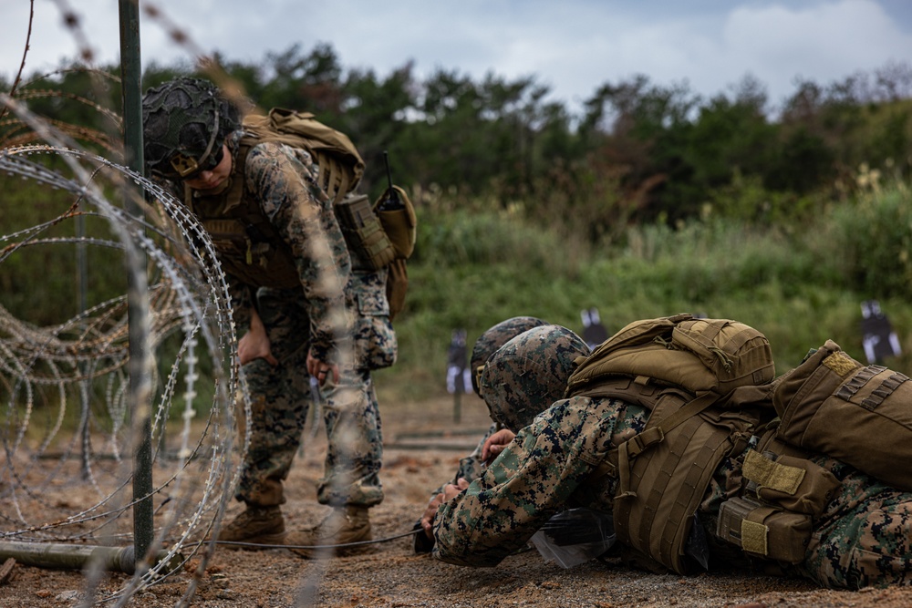 12th LLB Marines Execute a Demolition Range