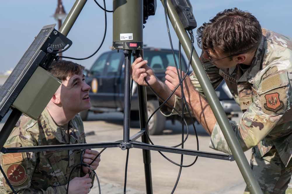 Airmen in Action: 39 OSS sets up tactical weather station