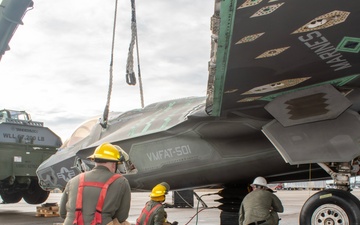 FRCE supports Marine F-35 recovery training