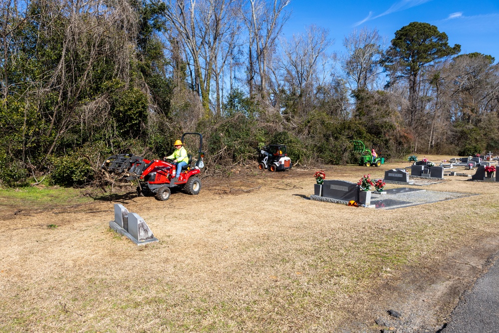 Hurricane Helene Recovery: Special Properties - Northview Cemetery Laurens County, Georgia.