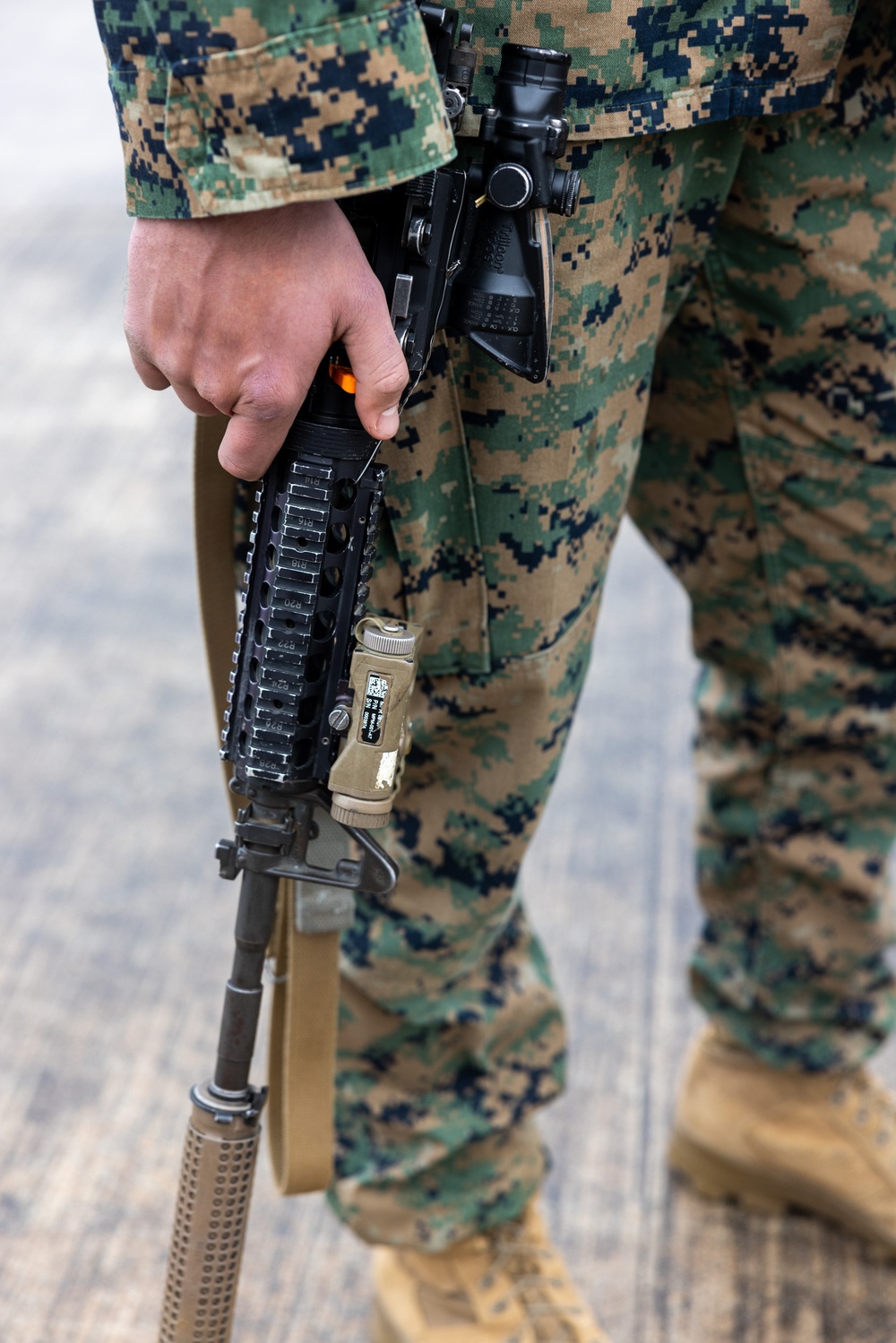 U.S. Marines with 2nd Marine Division depart for Naval Station Guantanamo Bay