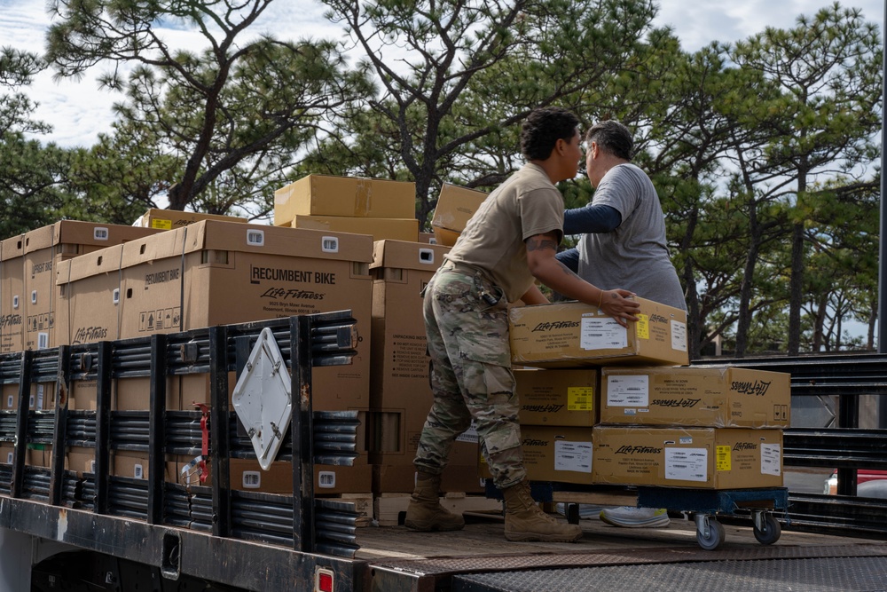 Hurlburt Field upgrades fitness center equipment