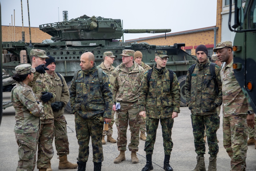 Stryker Spotlight: 2CR Displays Advanced Army Equipment for Bulgarian Armed Forces