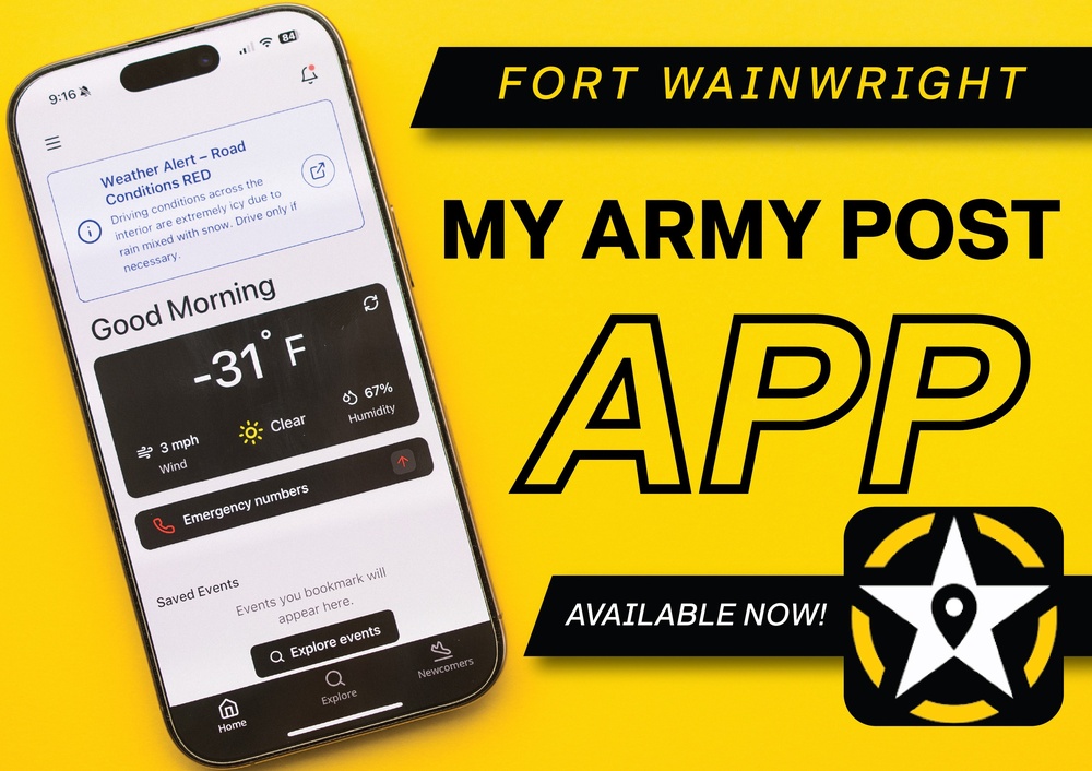 Fort Wainwright launches new app in 2025