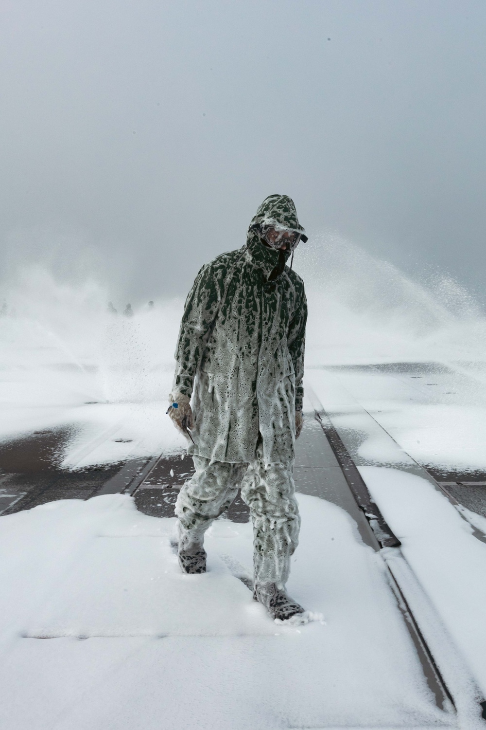 USS Gerald R. Ford (CVN 78) conducts AFFF test