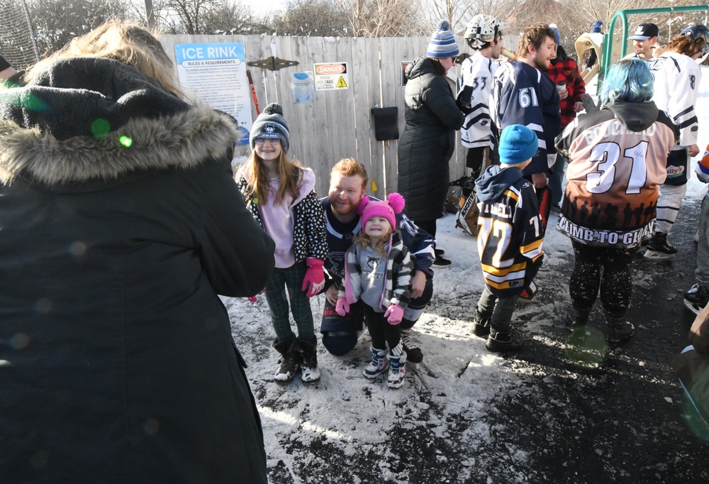 Fort Drum residents welcome Wolves on home ice