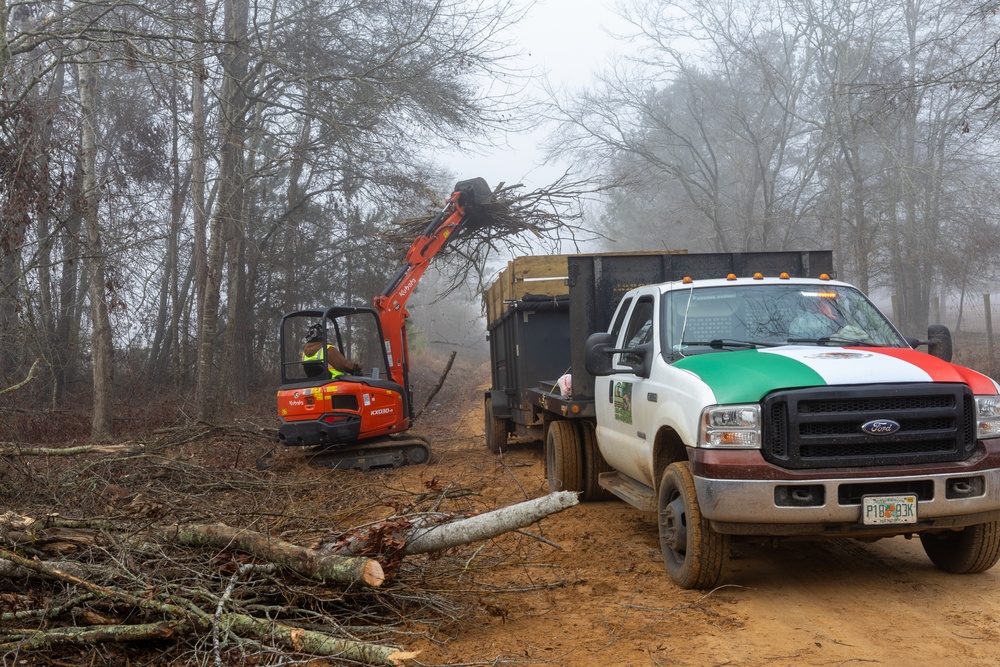 Hurricane Helene Recovery: Leaners and Hangers Removal in Laurens County, Georgia.