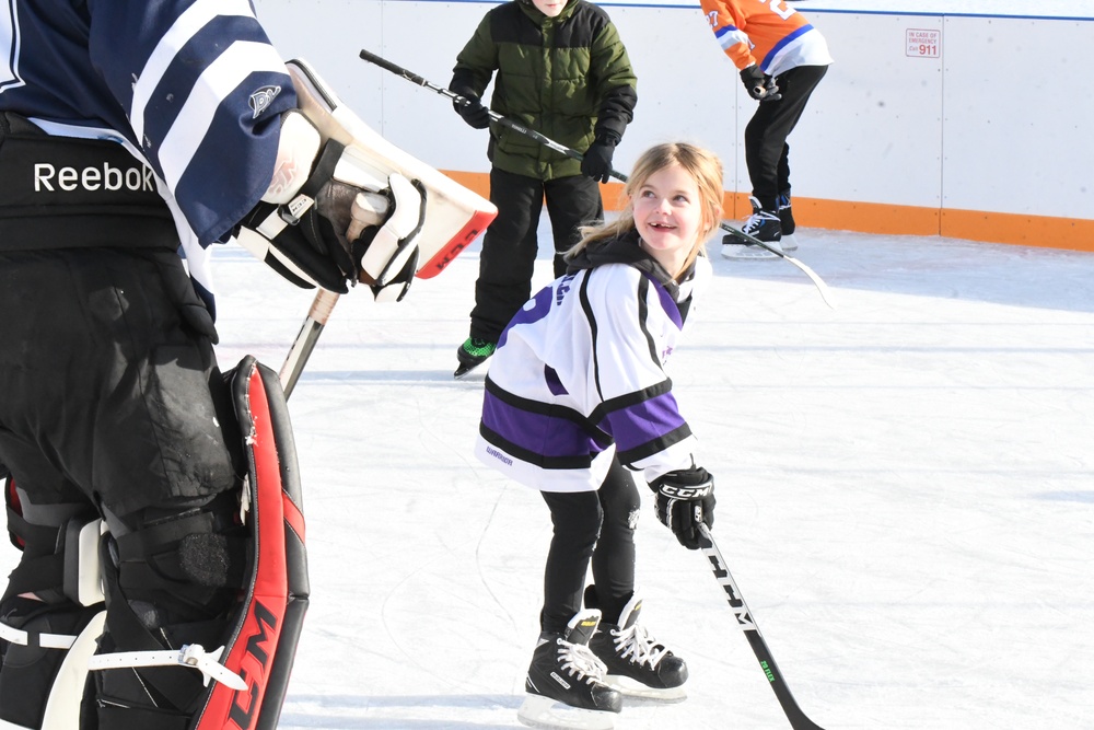 Fort Drum residents welcome Wolves on home ice