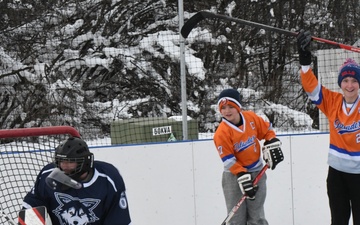 Fort Drum residents welcome Wolves on home ice