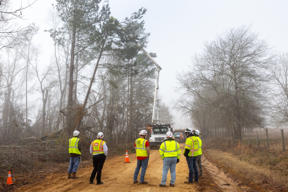 Hurricane Helene Recovery: Leaners and Hangers Removal in Laurens County, Georgia.