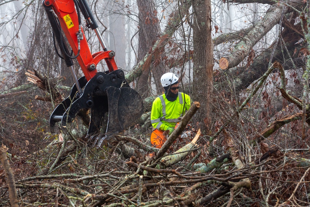 Hurricane Helene Recovery: Leaners and Hangers Removal in Laurens County, Georgia.