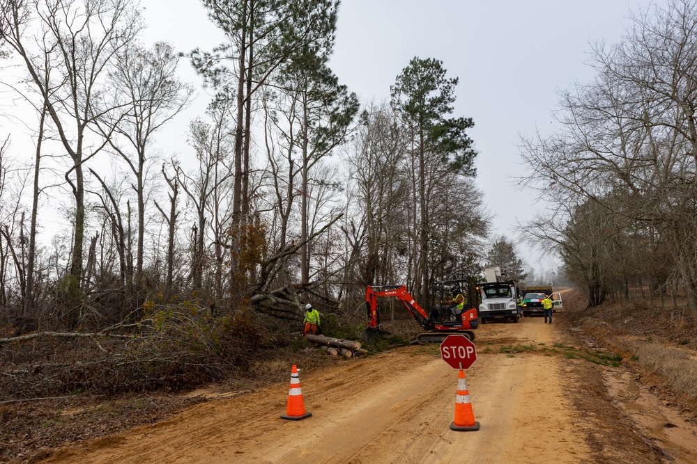 Hurricane Helene Recovery: Leaners and Hangers Removal in Laurens County, Georgia.