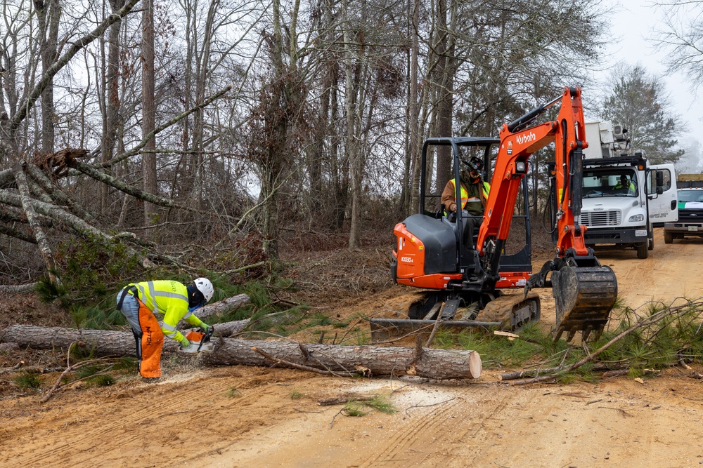 Hurricane Helene Recovery: Leaners and Hangers Removal in Laurens County, Georgia.