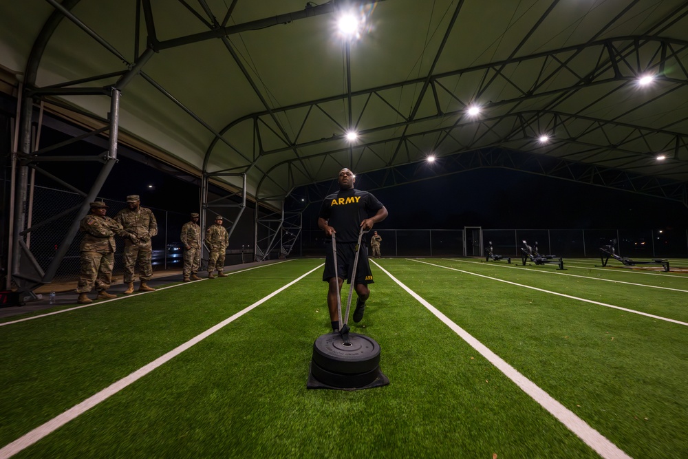 Army Fitness Assessment at Fort Sam Houston