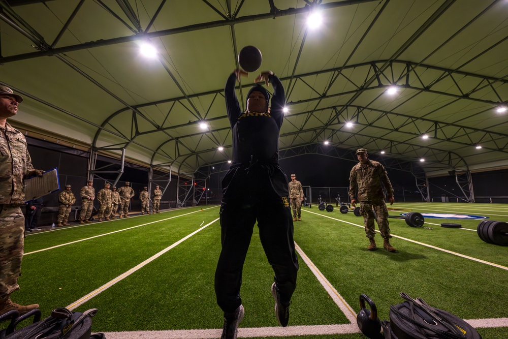 Army Fitness Assessment at Fort Sam Houston