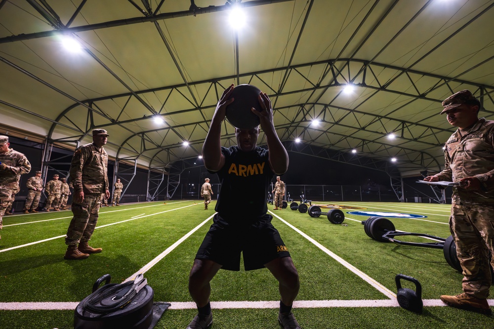 Army Fitness Assessment at Fort Sam Houston