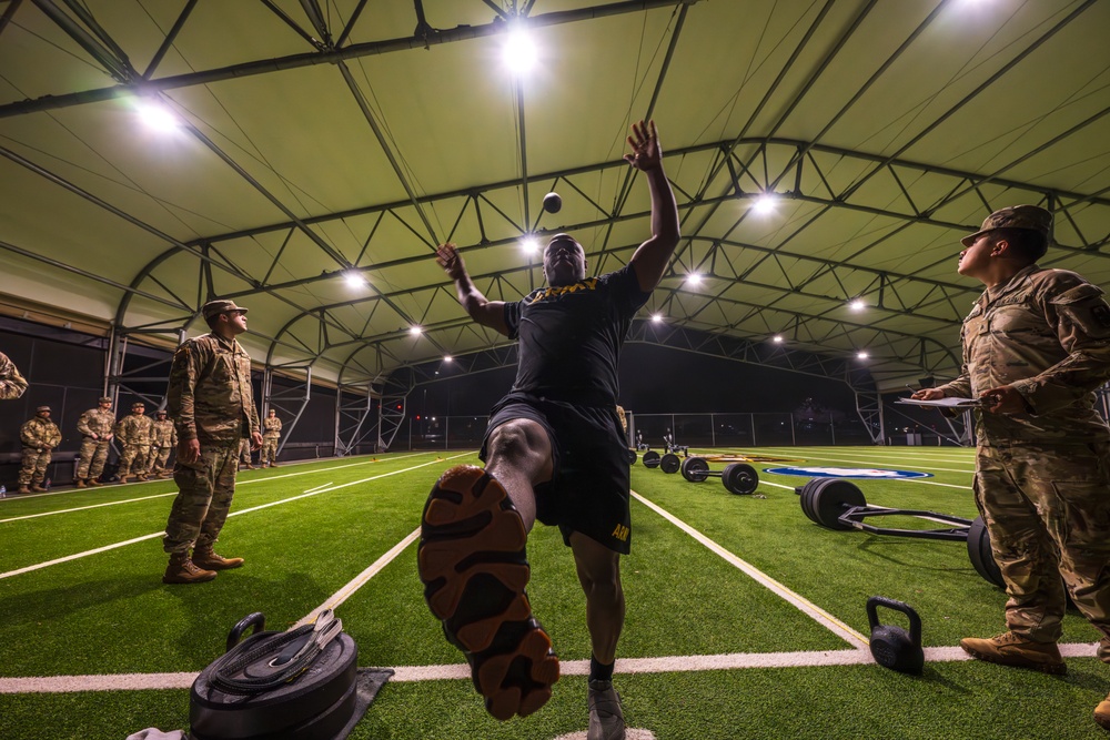 Army Fitness Assessment at Fort Sam Houston