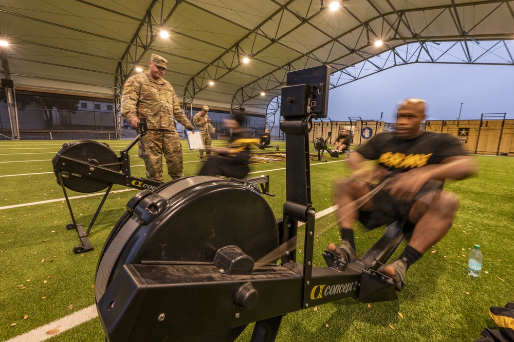 Army Fitness Assessment at Fort Sam Houston