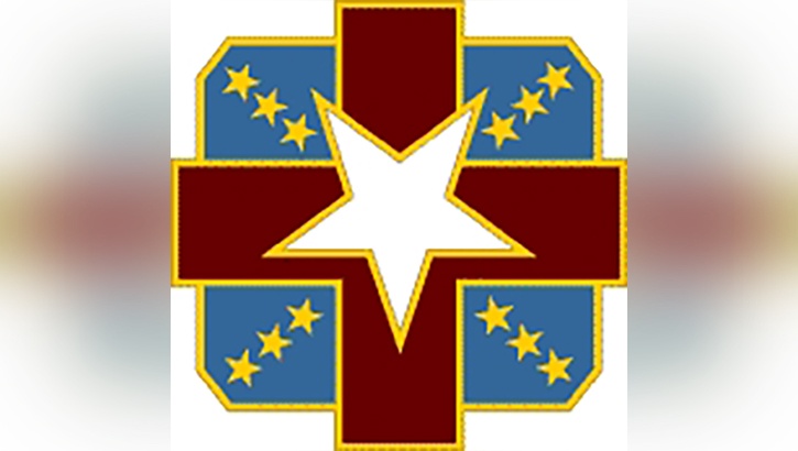 Womack Army Medical Center Crest Honors Medal of Honor Recipient