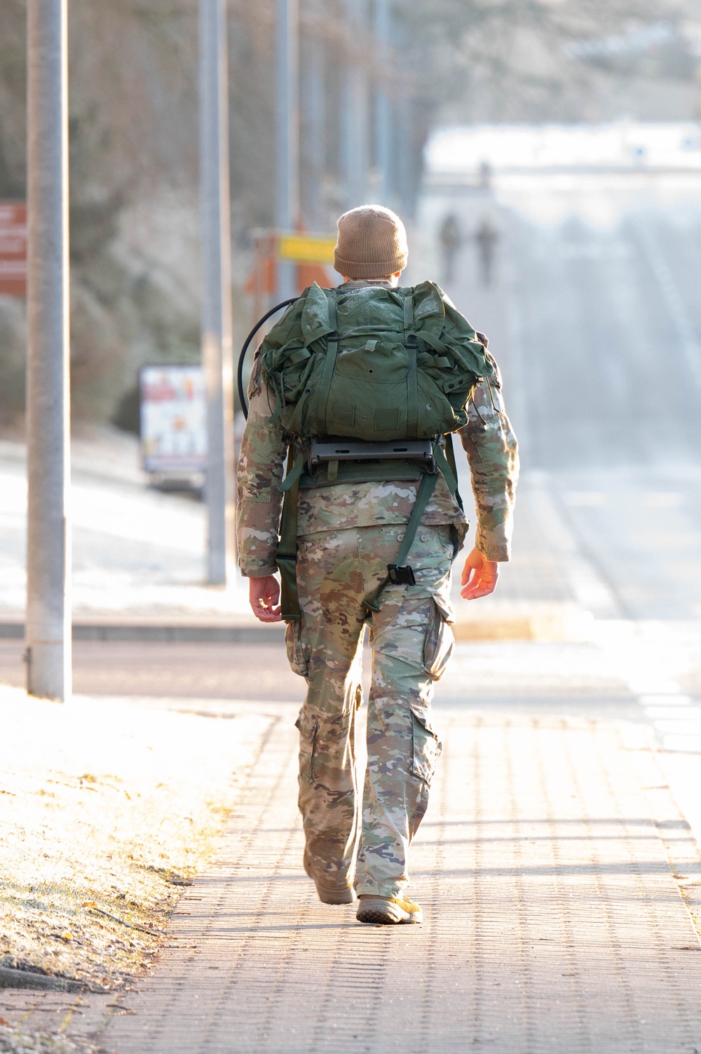 Ramstein hosts Danish Contingent Alternative March to support Danish veterans