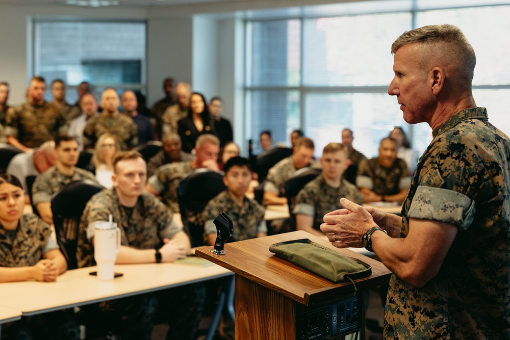 Commandant, Gen. Smith, Recognizes M&amp;RA Marines