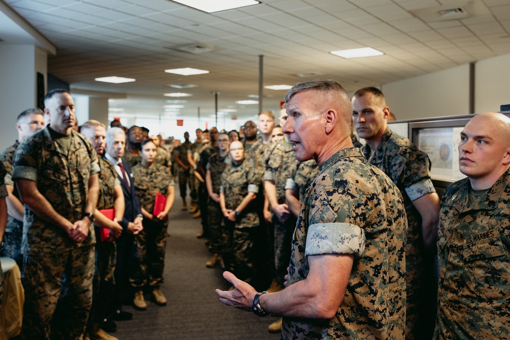 Commandant, Gen. Smith, Recognizes M&amp;RA Marines