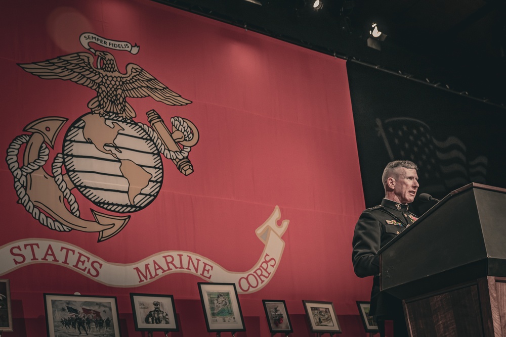 Commandant, Gen. Smith, Attends Boston Semper Fi Luncheon