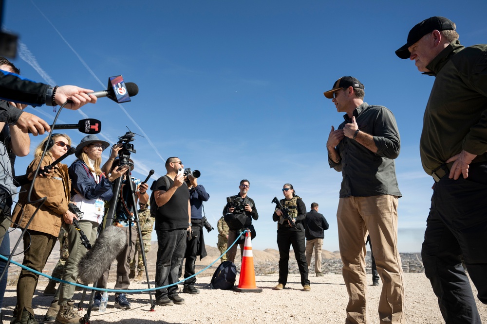 SD Engages with Troops and Border Officials at U.S.-Mexico Border