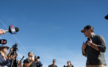 SD Engages with Troops and Border Officials at U.S.-Mexico Border