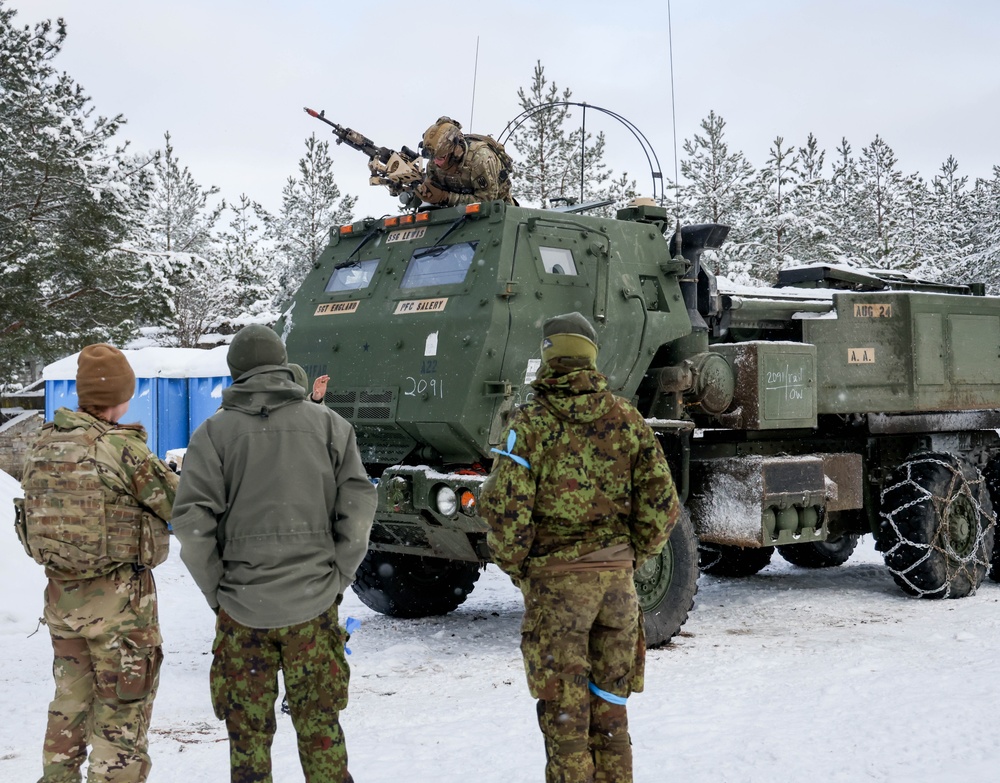 U.S. Forces Participate in Winter Camp