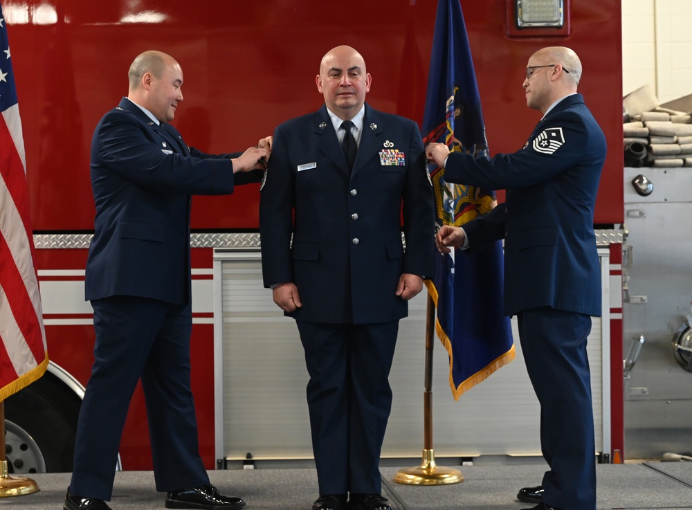 Manorville resident promotes to Chief Master Sergeant in New York Air National Guard