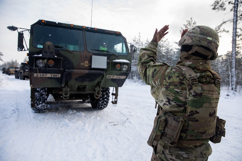 3-321st FAR and 5-7th CAV Participate in NATO’s Training Exercise ‘Winter Camp’ (DAY TWO)