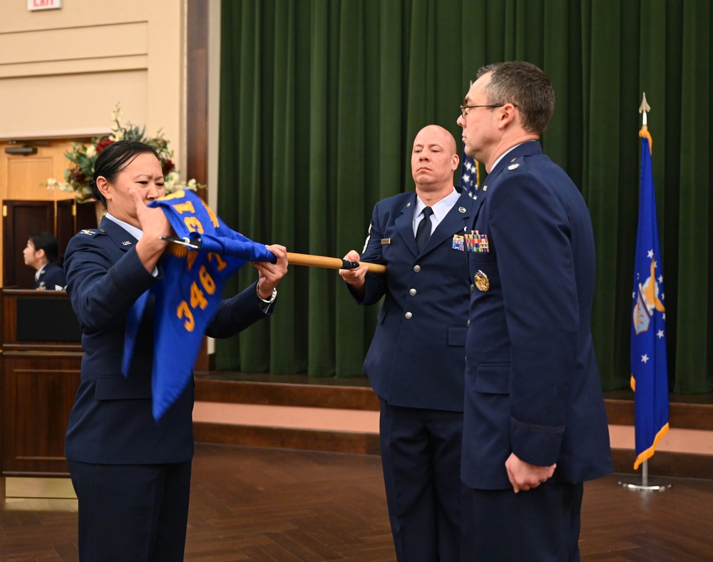 346th Test Squadron Redesignation Ceremony