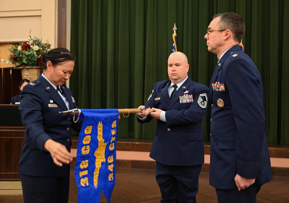 346th Test Squadron Redesignation Ceremony
