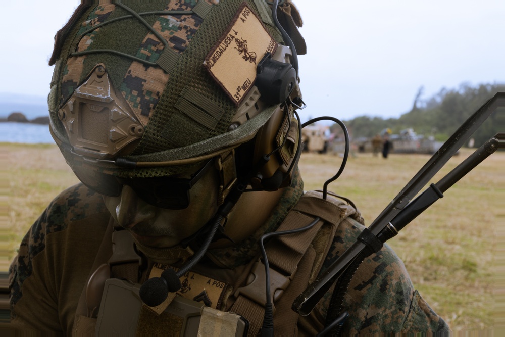 31st MEU Conducts Combat Service Support Area Operations