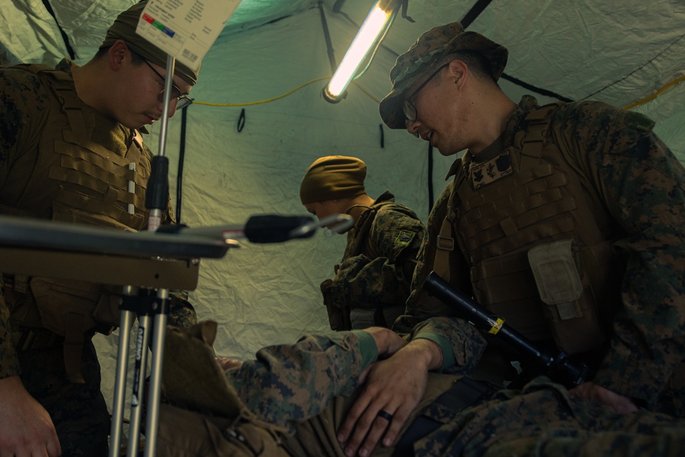 31st MEU Conducts Combat Service Support Area Operations