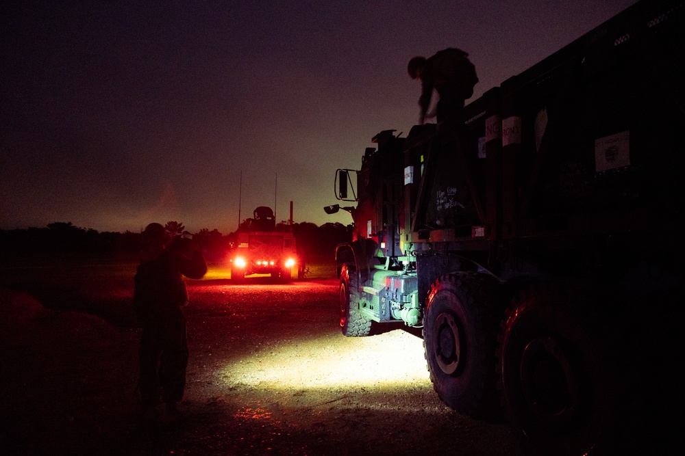 31st MEU Conducts Combat Service Support Area Operations