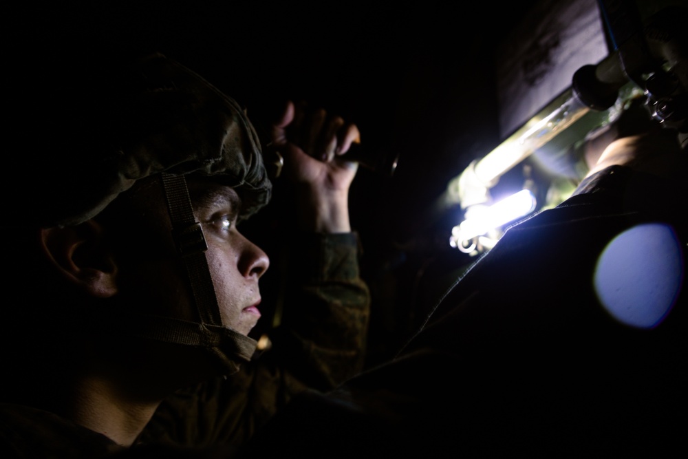 31st MEU Conducts Combat Service Support Area Operations