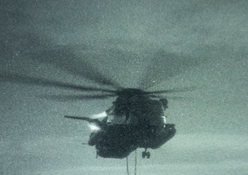 HMH-462 Conducts Joint Nighttime External Lift Training