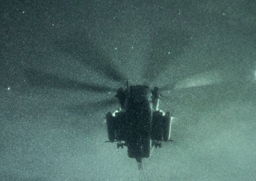 HMH-462 Conducts Joint Nighttime External Lift Training