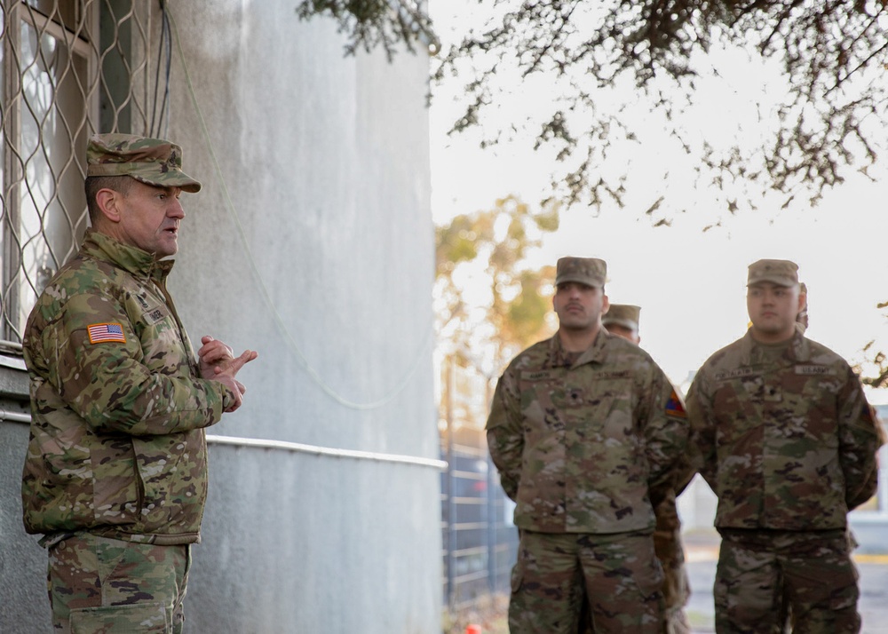 Sgt. Maj. of the Army Michael R. Weimer visits regionally aligned forces in Poland