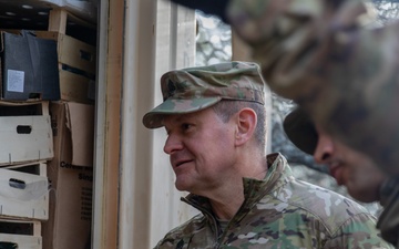 Sgt. Maj. of the Army Michael R. Weimer visits regionally aligned forces in Poland