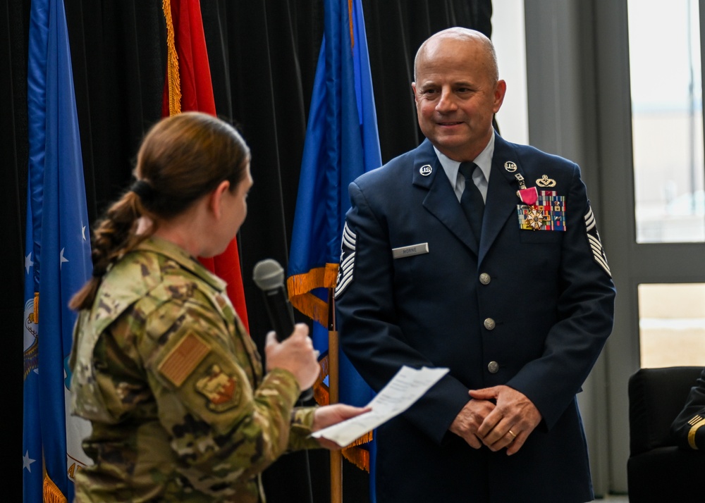 Retirement: Chief Master Sgt. Jeffrey Horne