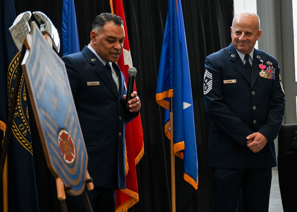 Retirement: Chief Master Sgt. Jeffrey Horne