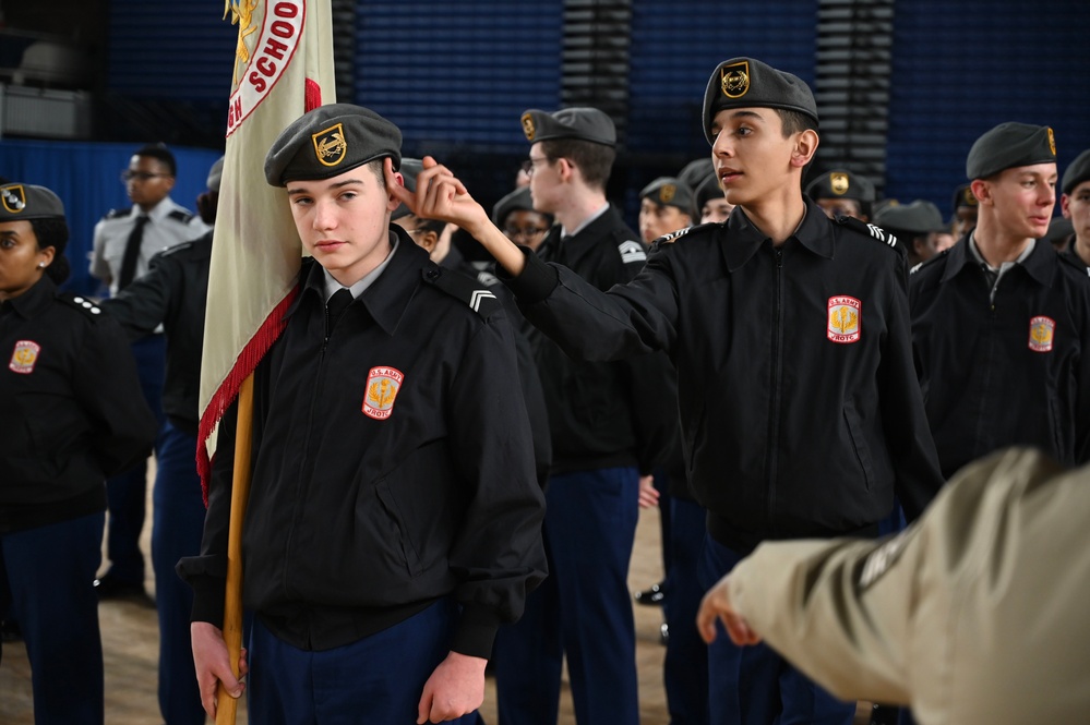 2025 JROTC “Best of the Best” Drill Competition brings region's top cadets to D.C. Armory