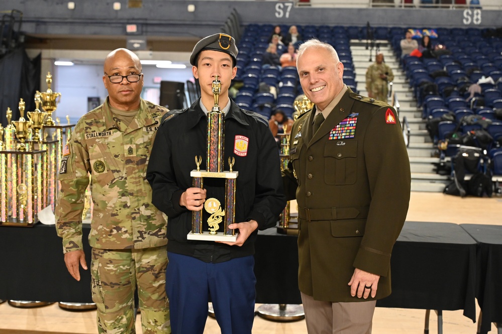 2025 JROTC “Best of the Best” Drill Competition brings region's top cadets to D.C. Armory